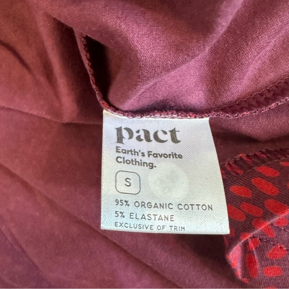 NWT Pact Organic Cotton Bland 3/4 Sleeve Modest Midi Length Party Dress - Picture 9 of 10